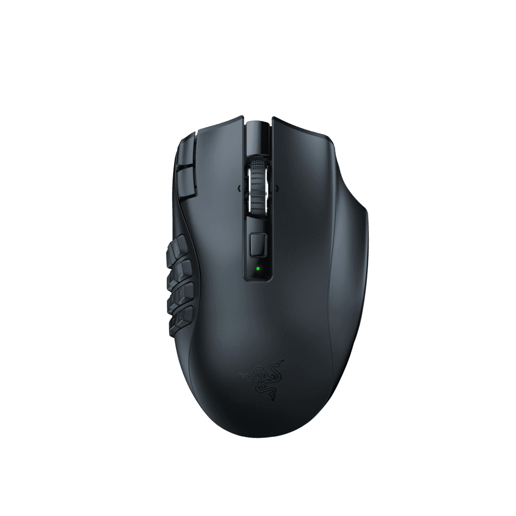 Razer - Naga V2 Hyperspeed - Wireless MMO Gaming Mouse - Black