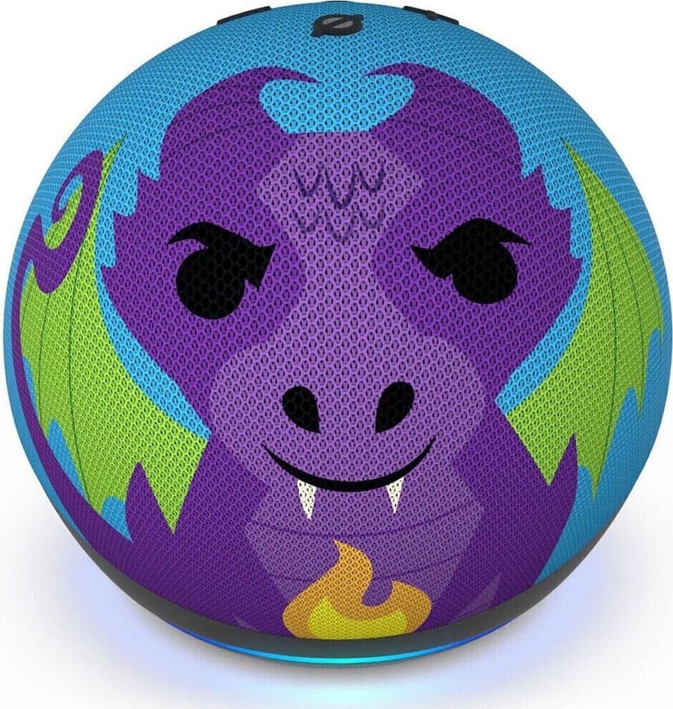 Amazon - Echo Dot Kids 5th Gen Dragon Edition - afbeelding 1