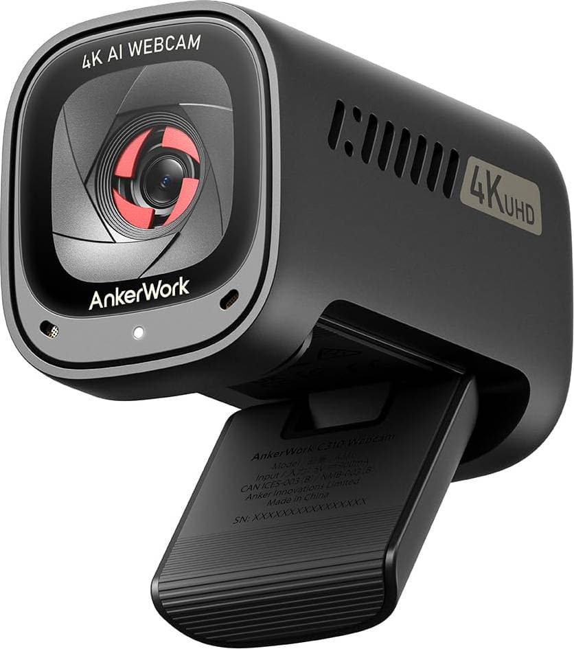 Anker - Work C310 Webcam - Black