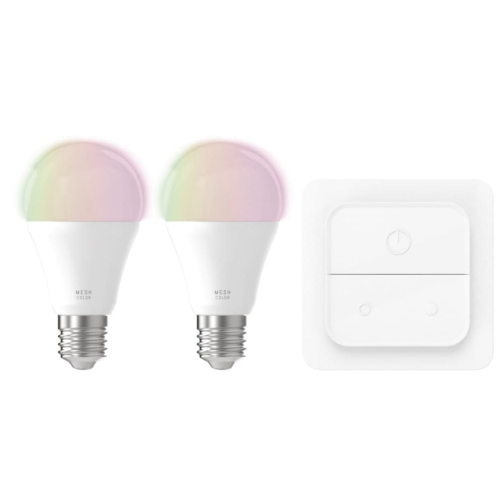 EGLO CONNECT-Z E27 LED A60 Lamp 2-Pack– RGB + Instelbaar Wit Licht, Zigbee, Matter&Thread Compatibel - afbeelding 1