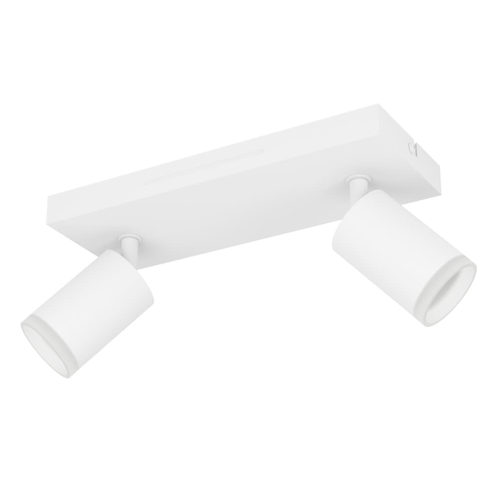 EGLO CONNECT-Z MELITELLO-Z Smart Spotlight– RGB + Tunable White, 2x spots Zigbee, Matter&Thread Compatible - White - afbeelding 1