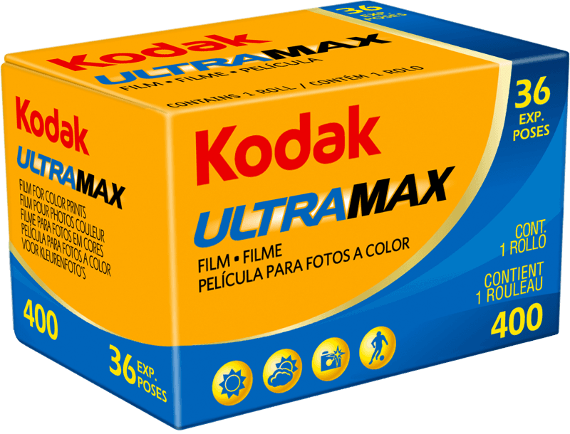Kodak - Ultra Max 400 35mm kleurenfilm - ISO 400, 36 opnamen (135-film)