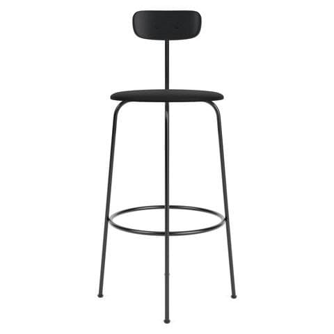 Audo Copenhagen Afteroom Bar Barkruk H101 Zitting Siërra 1001 Zwart Essen - afbeelding 1