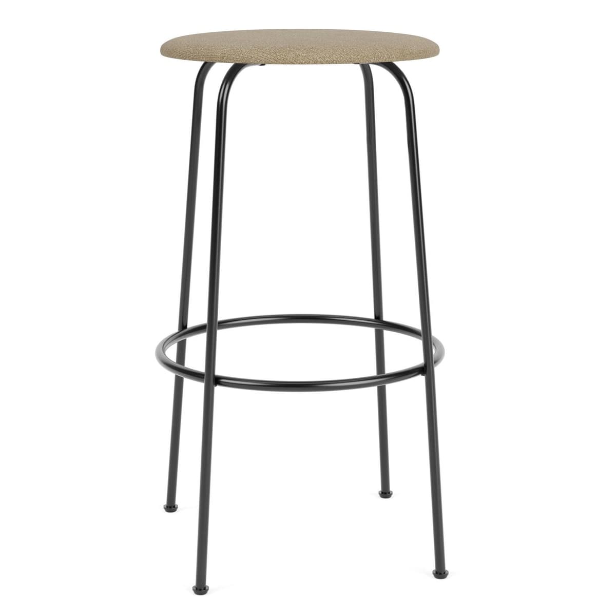 Audo Copenhagen Afteroom Barkruk H75 Gestoffeerd Audo Bouclé 02 - afbeelding 1