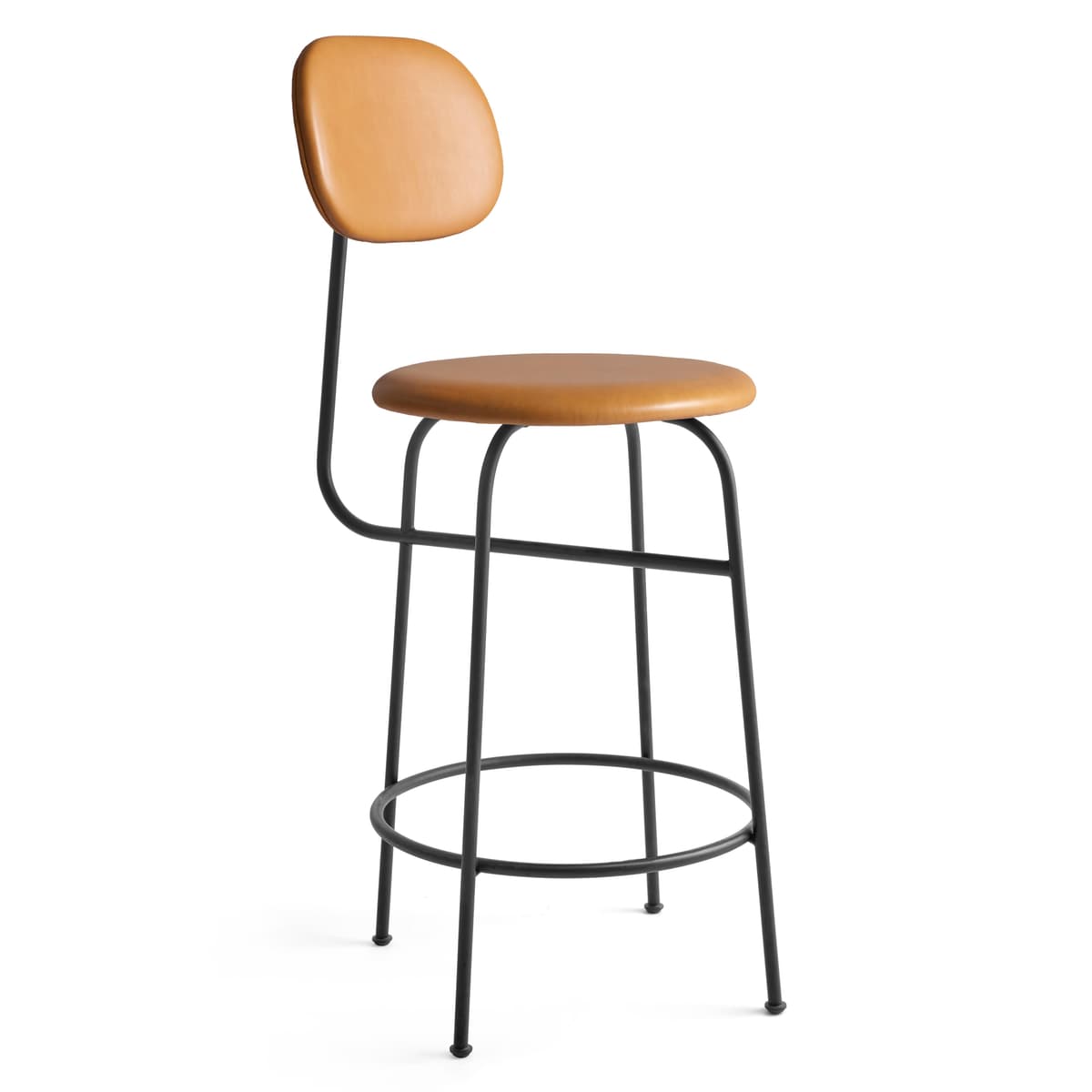 Audo Copenhagen Afteroom Counter Plus Barkruk H97 Leder Dakar 0250 - afbeelding 1