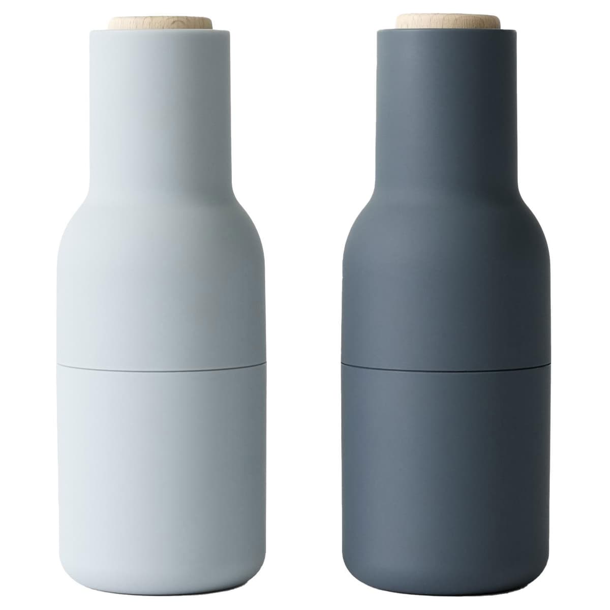 Audo Copenhagen Bottle Grinder Peper- En Zoutmolen Blues Beuken