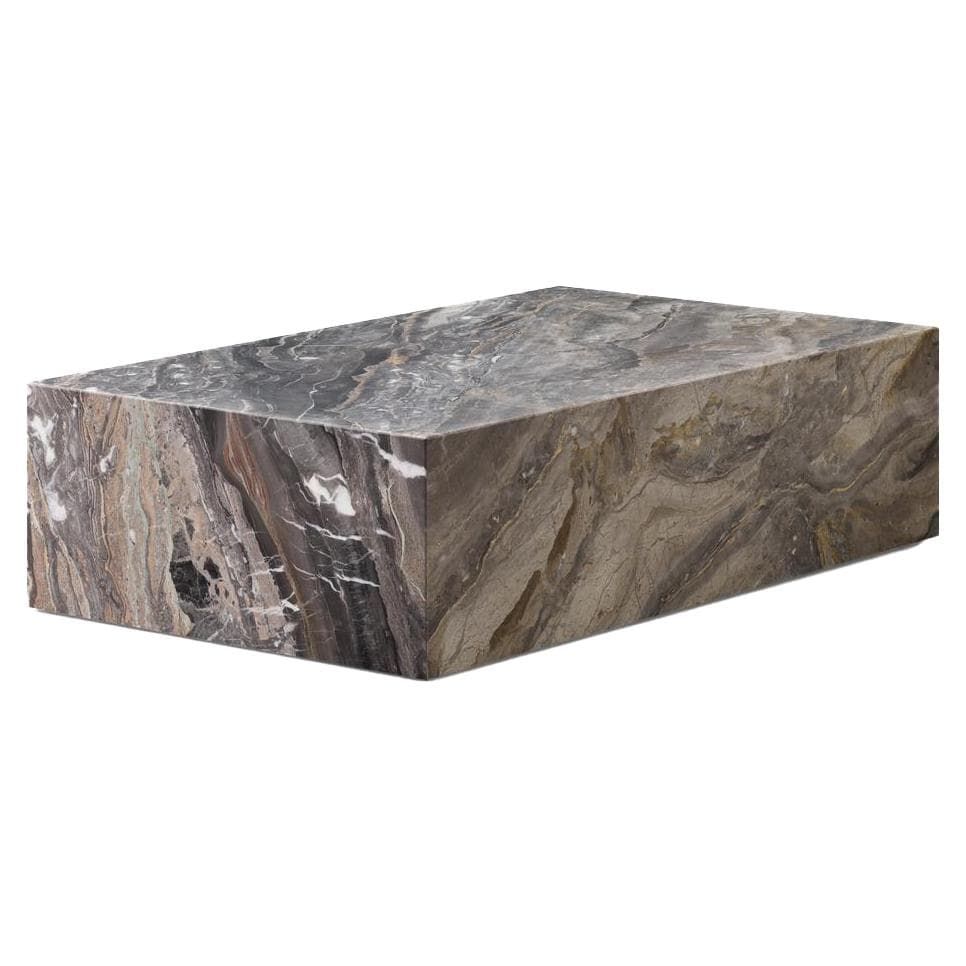 Audo Copenhagen Plinth Low Salontafel 60x100 Grey Galaxy