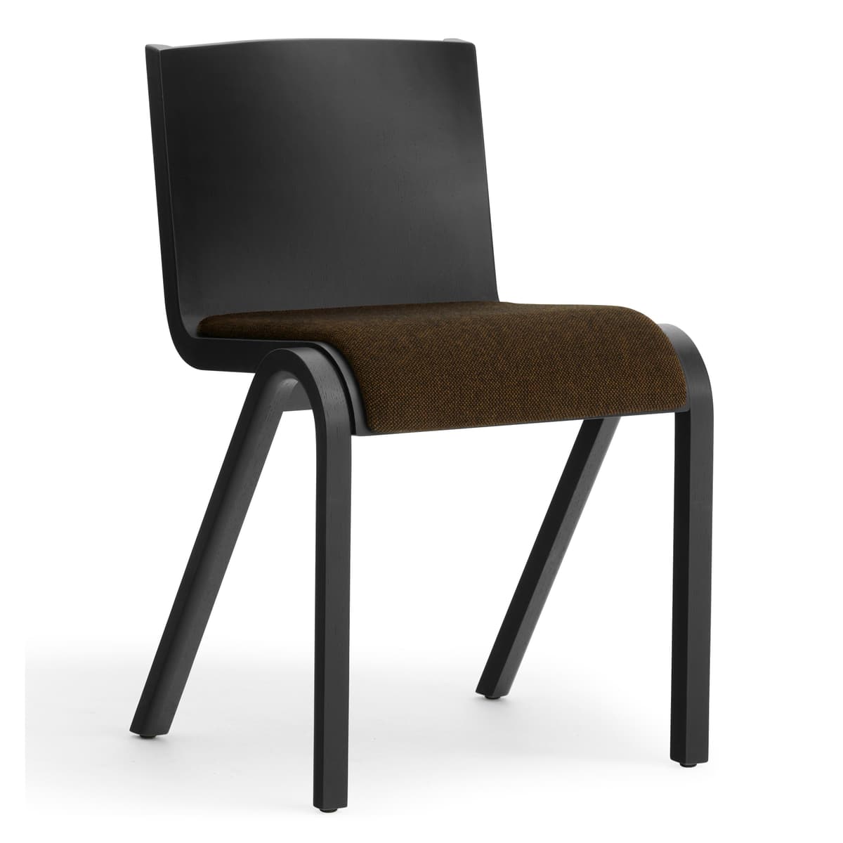 Audo Copenhagen Ready Eetkamerstoel Zwart Eiken Zitting Hallingdal 65 0370 - afbeelding 1