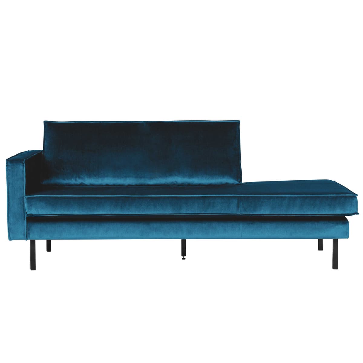 WOOOD Rodeo Velvet Daybed Bank Links Blauw