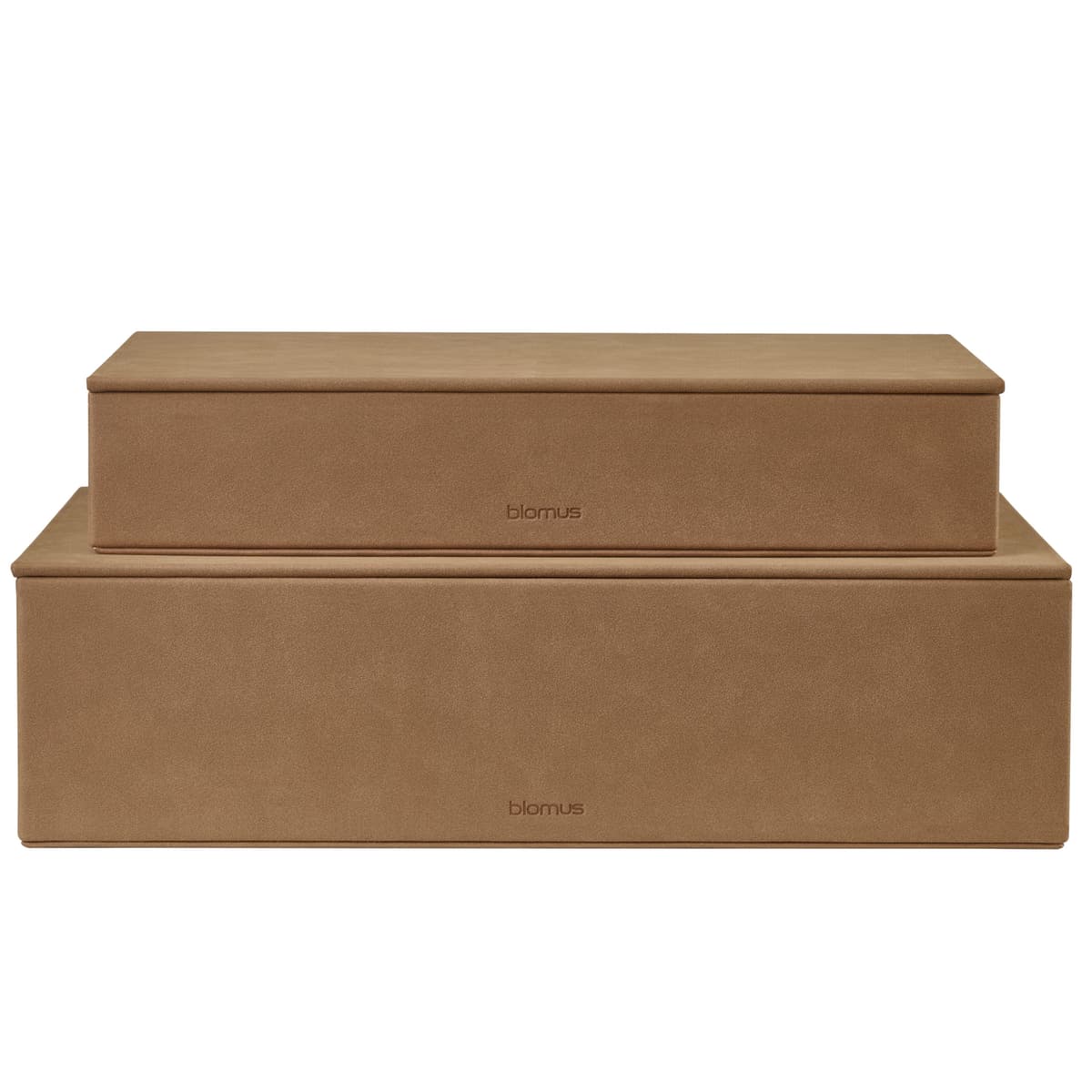 Blomus Sahla Opbergdoos Set Van 2 Indian Tan