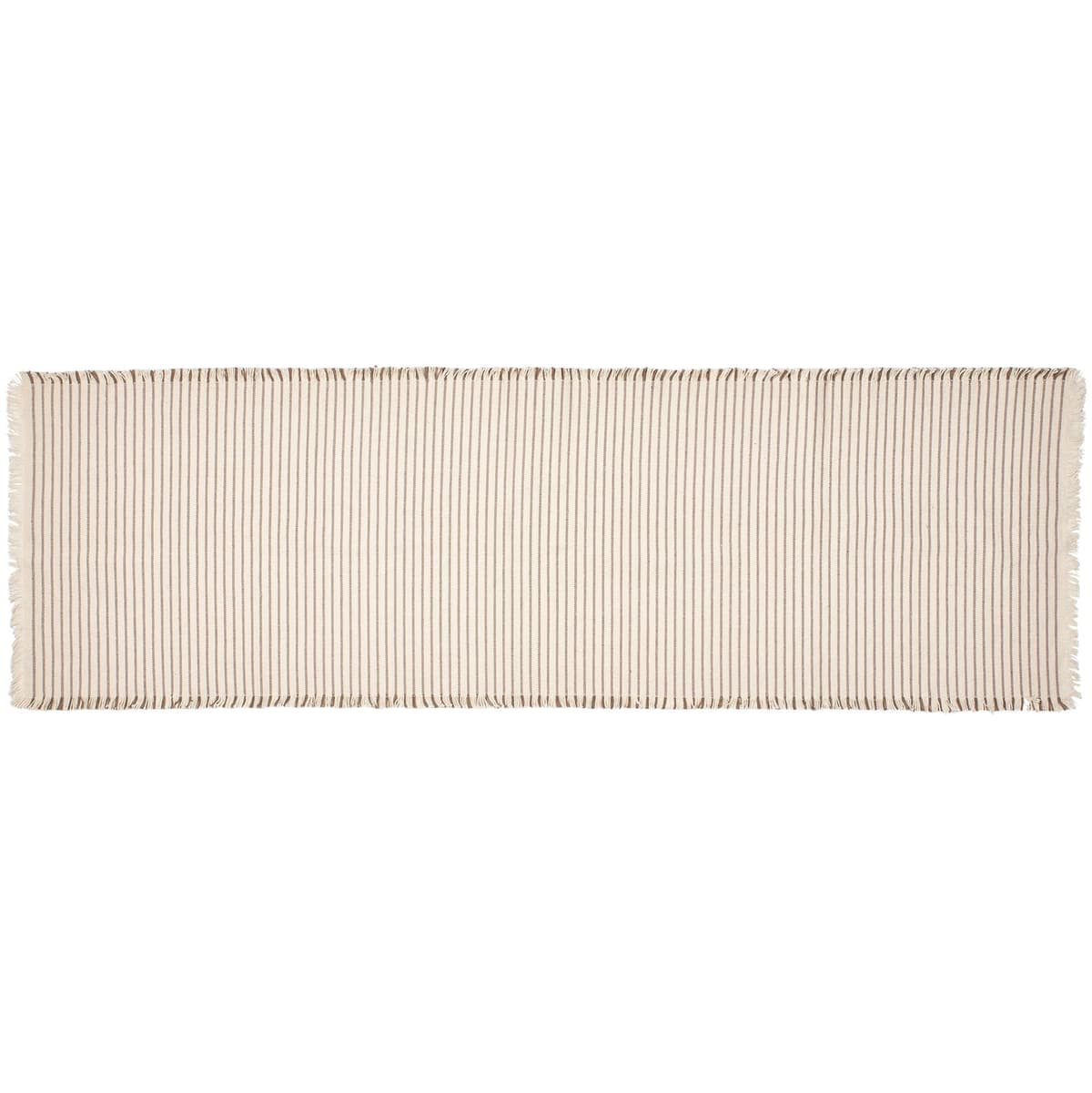 Broste Copenhagen Elouise Tafelloper Tafelkleed Off White/Fungi Grey