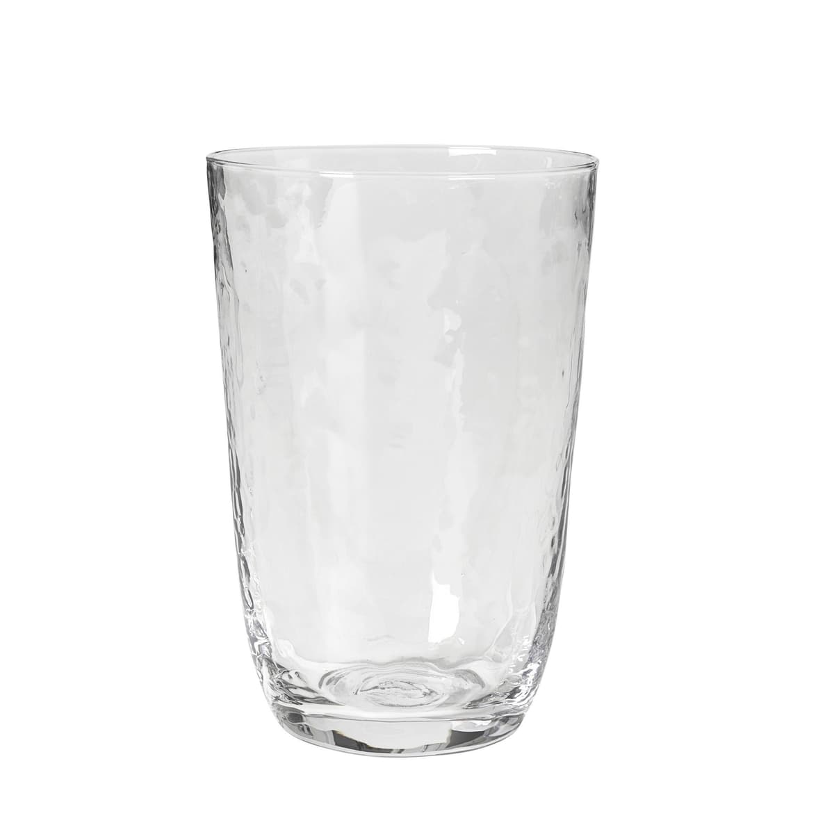 Broste Copenhagen Hammered Glazen 50cl Transparant