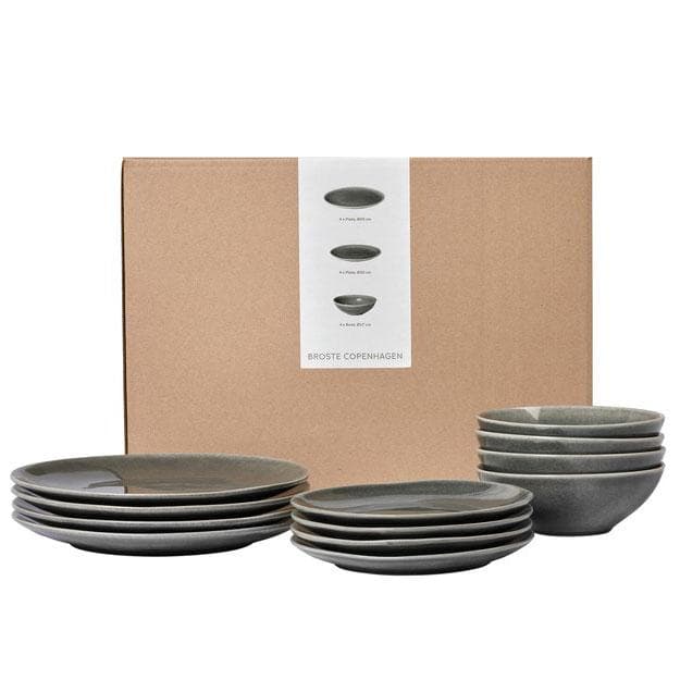 Broste Copenhagen Nordic Rain Dinner Serviesset Van 4