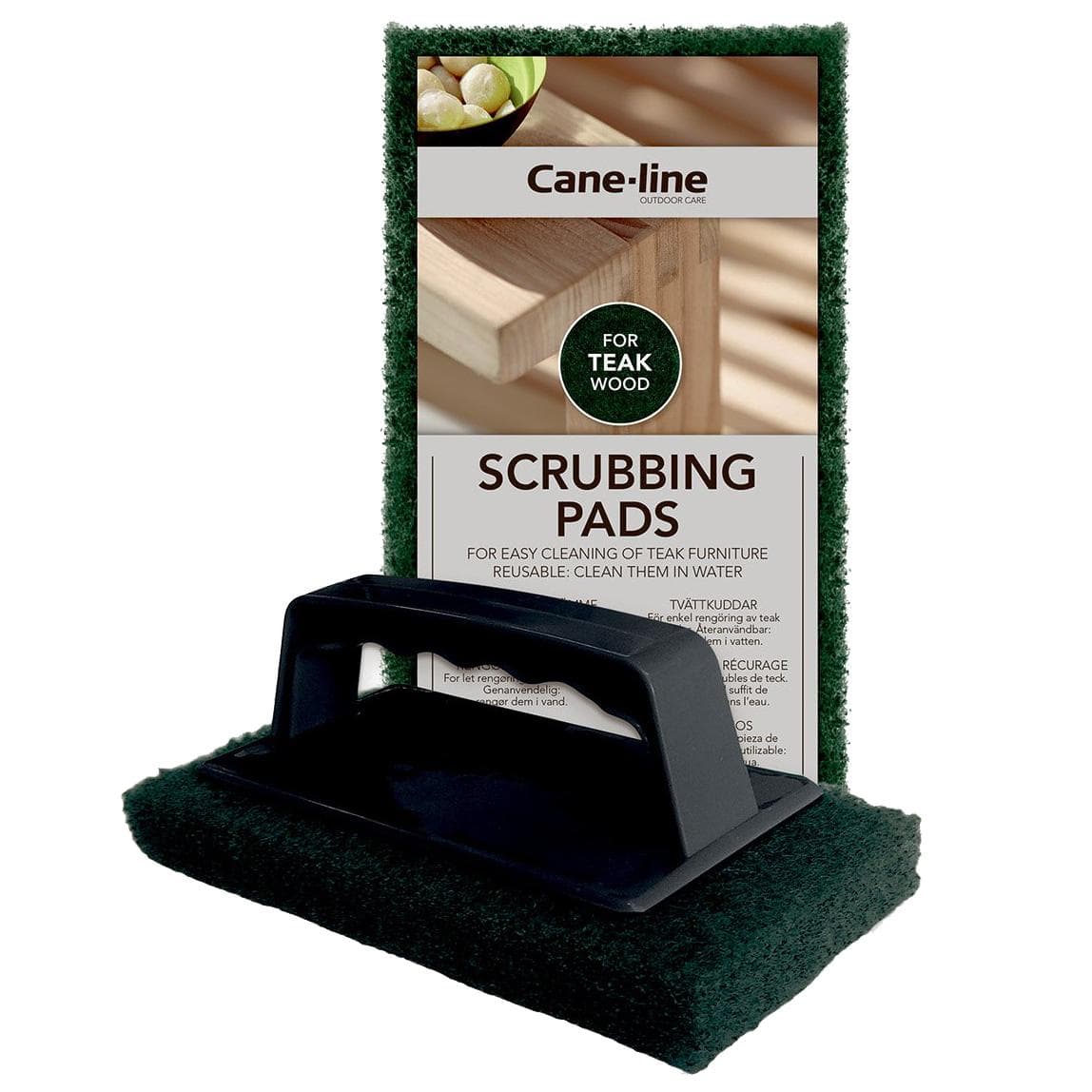 Cane-Line Teak Green Scrubbing Pads Onderhoud 2 Stuks