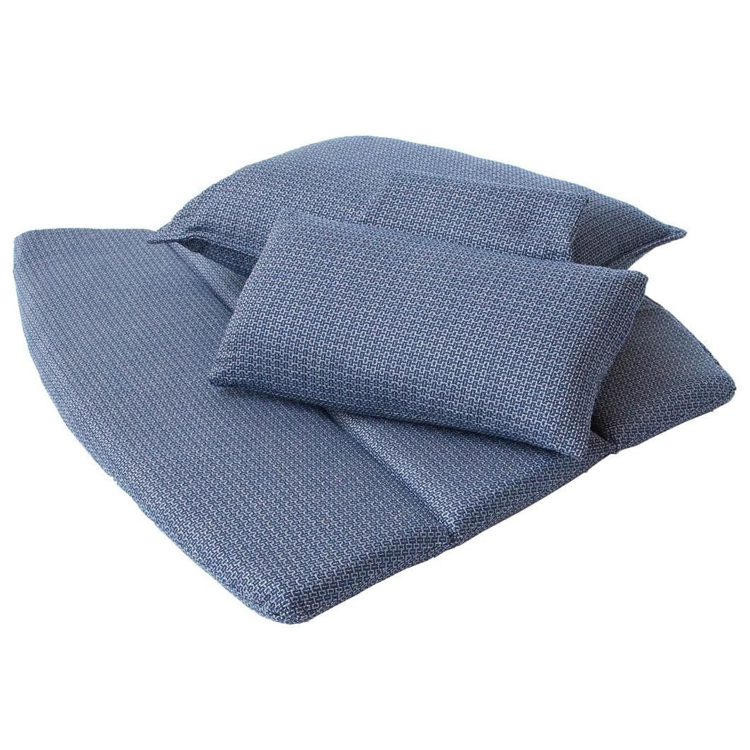 Cane-Line Zitkussen Voor Breeze Highback Lounge Fauteuil Blue - afbeelding 1
