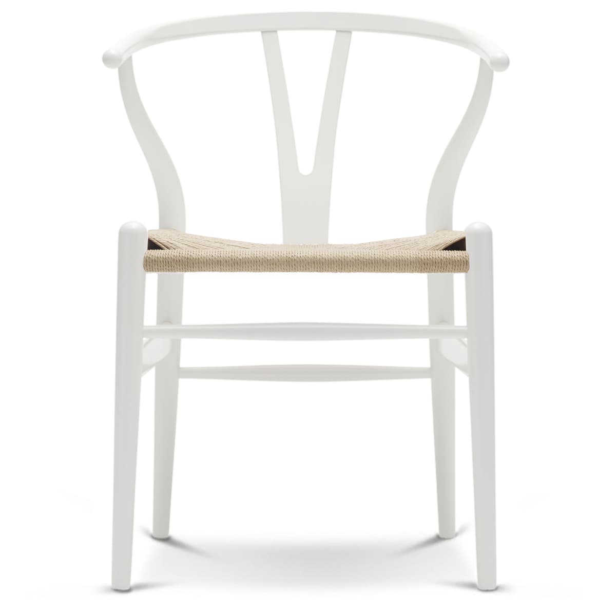 Carl Hansen&Son CH24 Wishbone Stoel Colours Natural Natural White - afbeelding 1