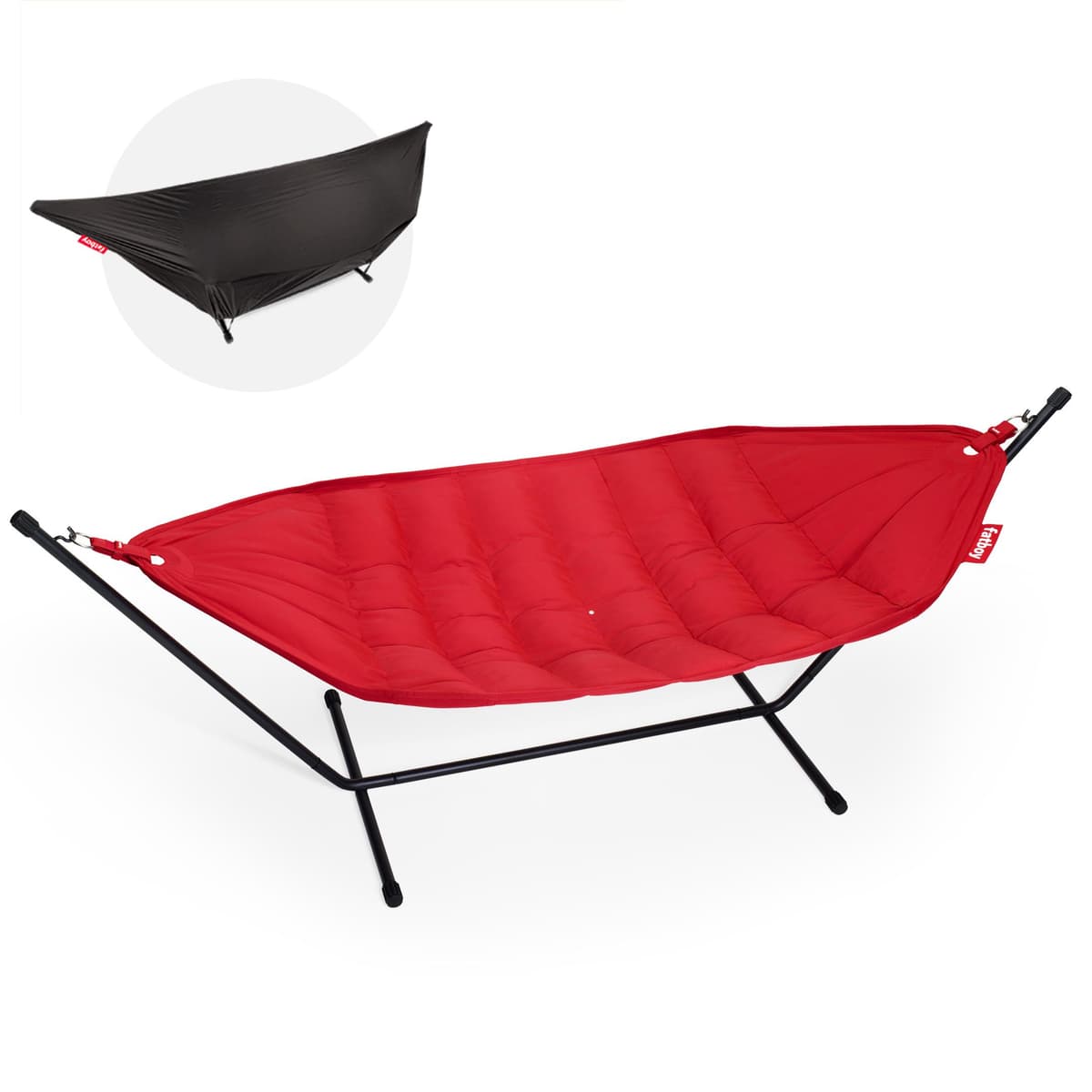 Fatboy Headdemock Superb Deluxe Hangmat Red Rack Black