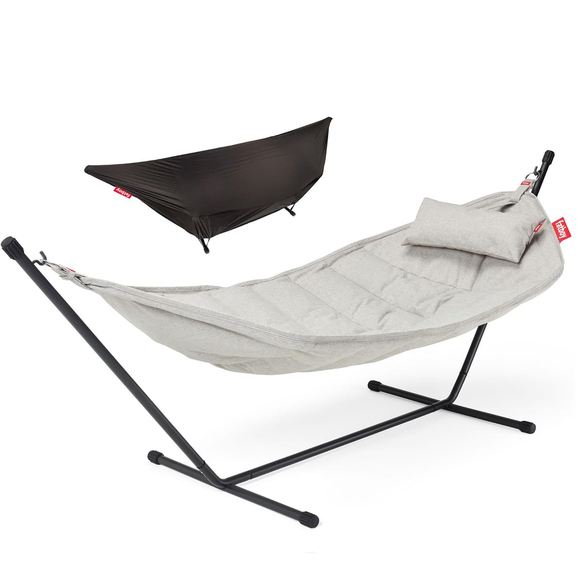 Fatboy Headdemock Superb Deluxe Hangmat Mist Rack Black