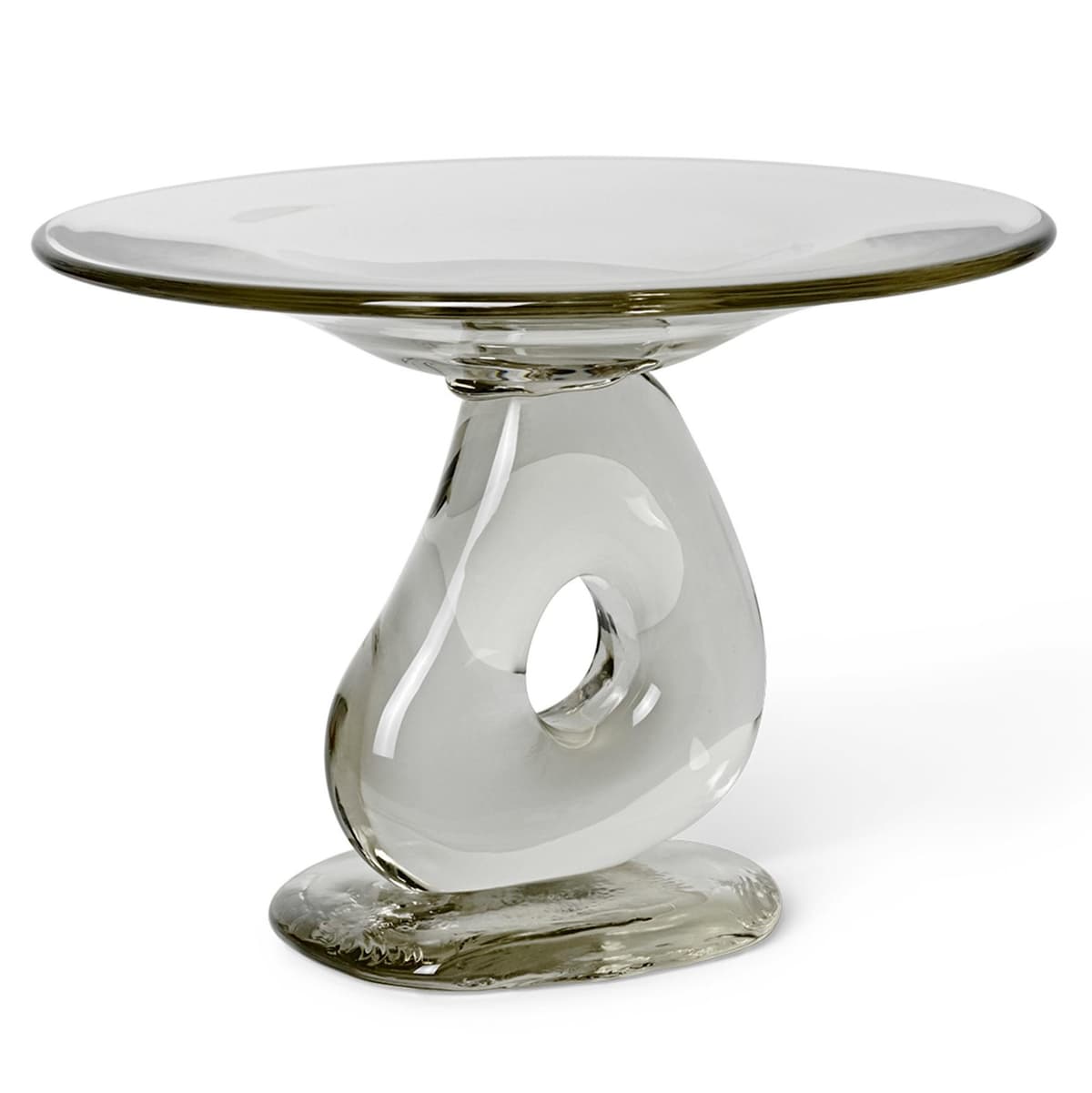 Ferm Living Damo Glass Centrepiece ServeerschaalØ30
