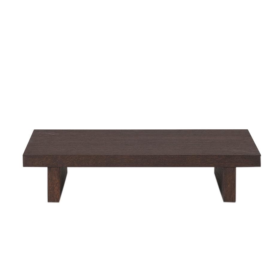 Ferm Living Kona Bijzettafel 49x33 Donker Gebeitst Eiken - afbeelding 1