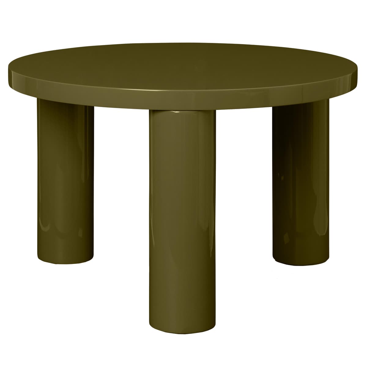 Ferm Living Post Salontafel Small High Gloss 65 Olive - afbeelding 1