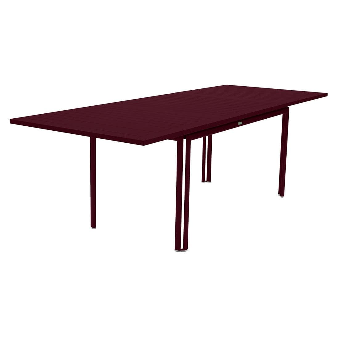 Fermob Costa Uitschuifbare Tuintafel 160/240x90 Black Cherry