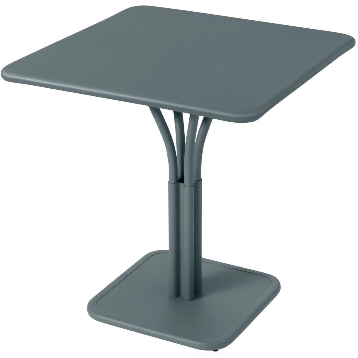 Fermob Luxembourg Tuintafel Massief Blad 71x71 Storm Grey