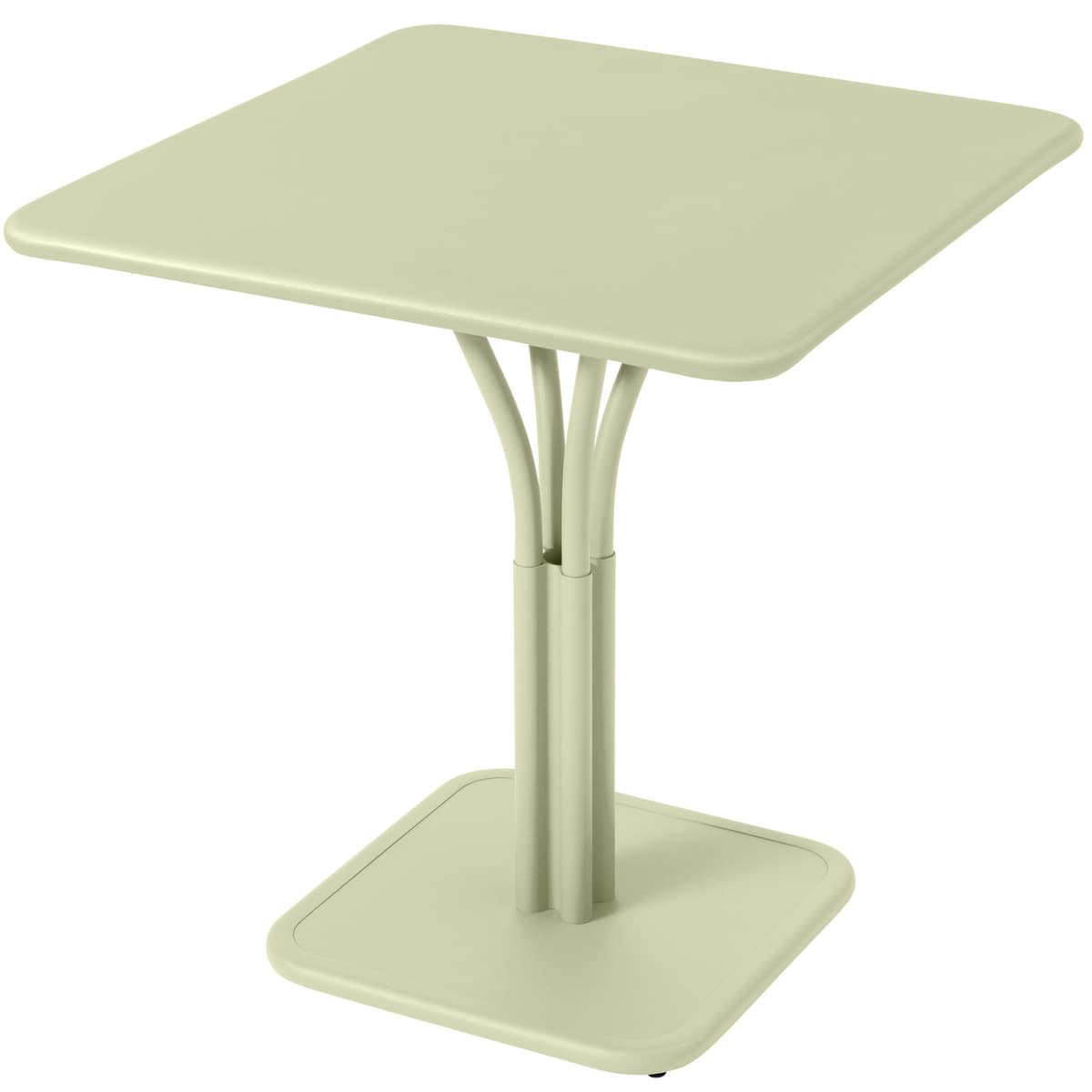 Fermob Luxembourg Tuintafel Massief Blad 71x71 Willow Green