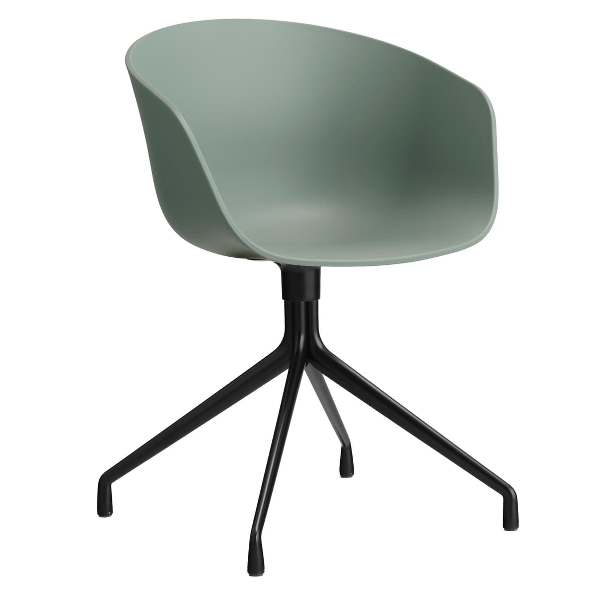 Hay AAC20 Stoel Zwart Onderstel Fall Green - afbeelding 1