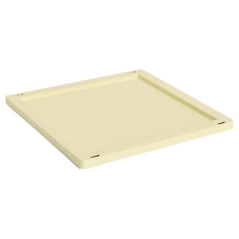 Hay Deksel Voor Colour Crate Cube/Square M Plastic Light Yellow - afbeelding 1