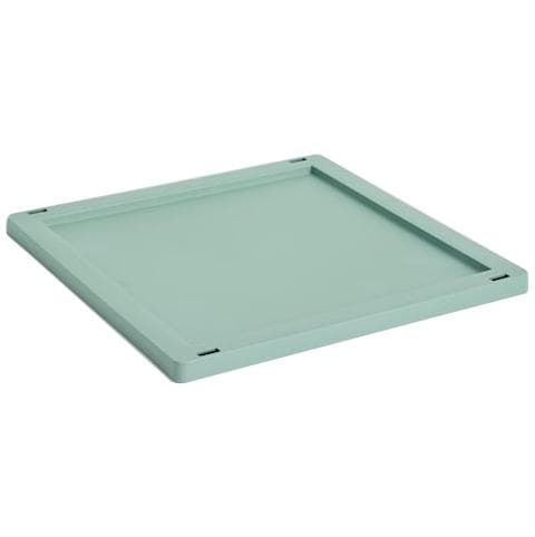 Hay Deksel Voor Colour Crate Cube/Square M Plastic Sage Green - afbeelding 1