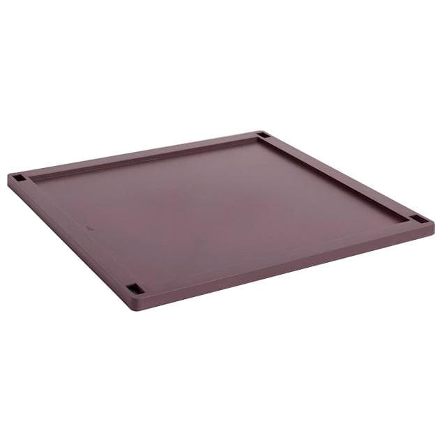 Hay Deksel Voor Colour Crate Square L Plastic Bordeaux