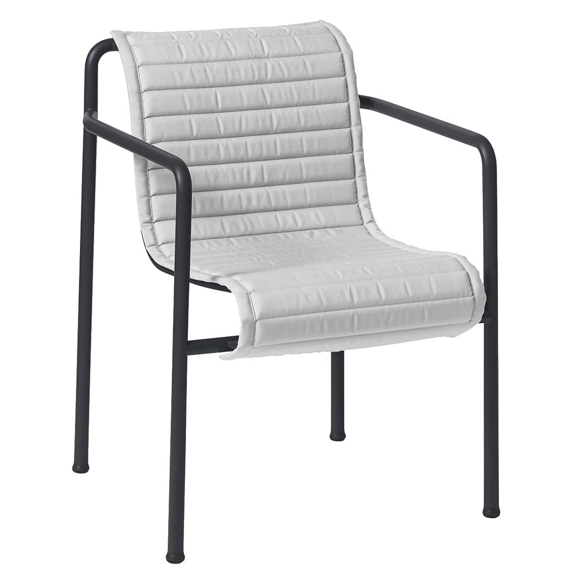 Hay Quilted Zitkussen Sky Grey Voor Palissade Dining Tuinstoel - afbeelding 1