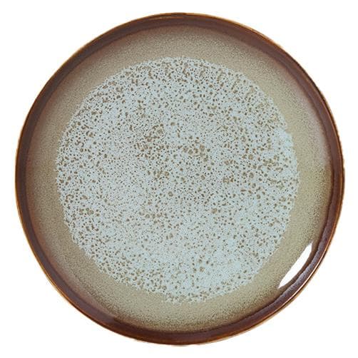 HKliving 70's Ceramic GebaksbordjeØ17.5 Set Van 2 Contrast