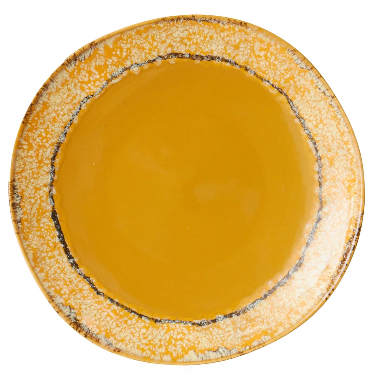 HKliving 70's Ceramic OntbijtbordØ22 Set Van 2 Paradise - afbeelding 1