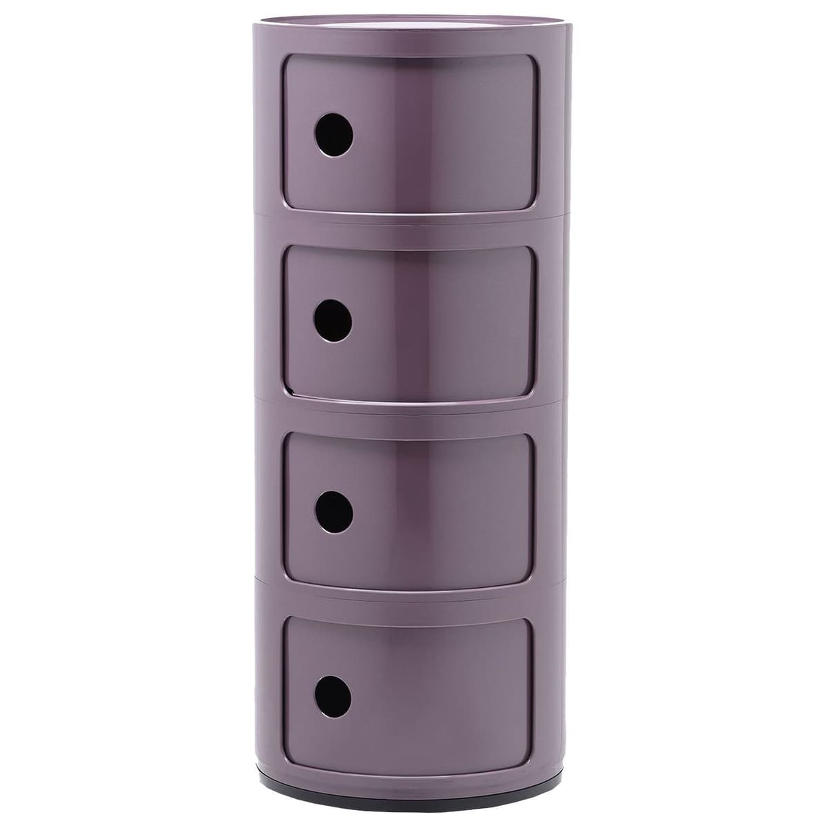 Kartell Componibili Kast Extra Large (4 Comp.)Ø32 Paars