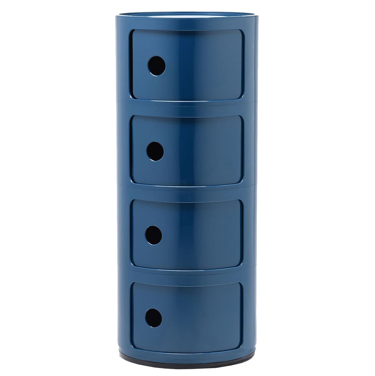 Kartell Componibili Kast Extra Large (4 Comp.)Ø32 Blauw