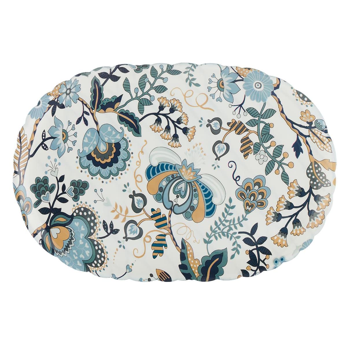 Kartell Jellies Family Tray Liberty Graphic Serveerschaal Lichtblauw