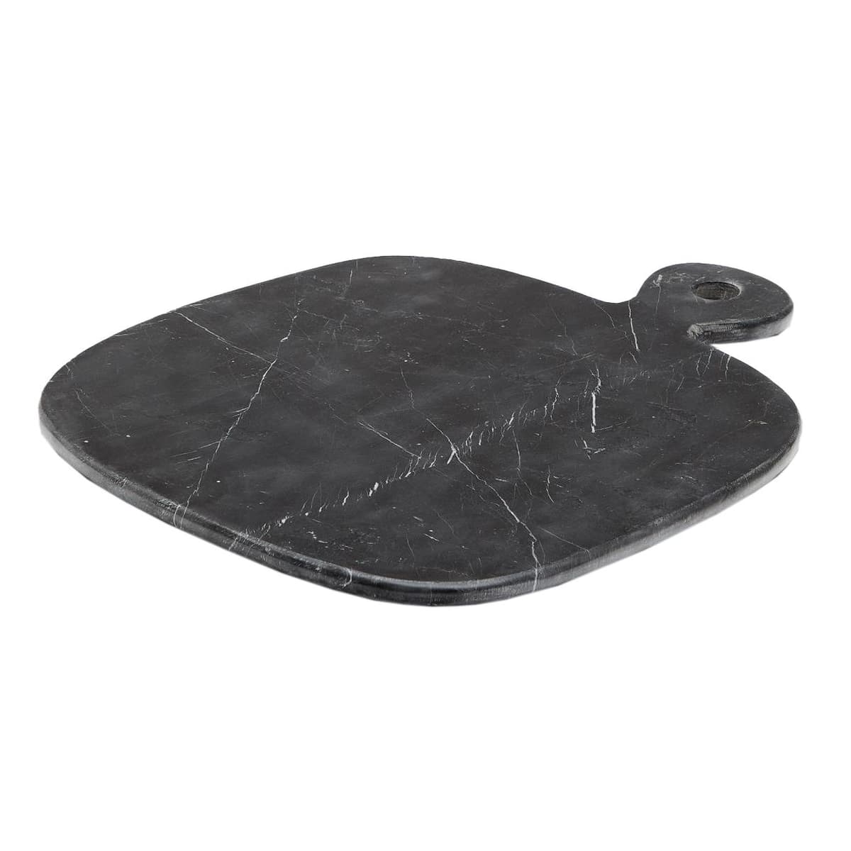 Kave Home Odar Serveerschaal Zwart Marmer 49x40 - afbeelding 1