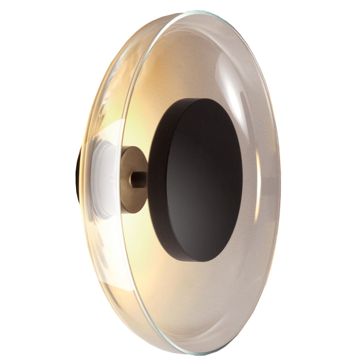 Marset Aura Plus Wandlamp LEDØ25 Transparant Smoked