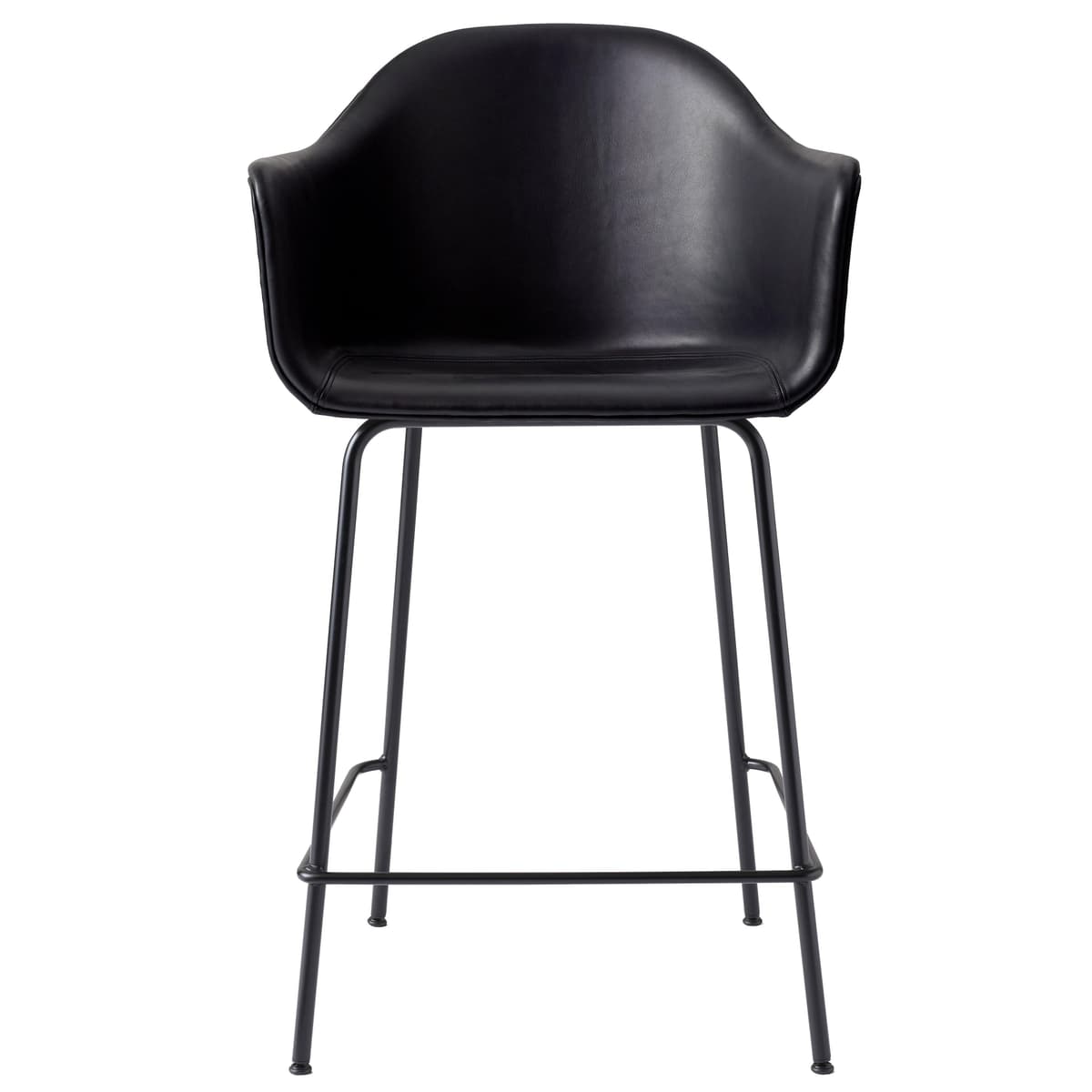 Audo Copenhagen Harbour Counter Barkruk Leder Dakar 0842 - afbeelding 1