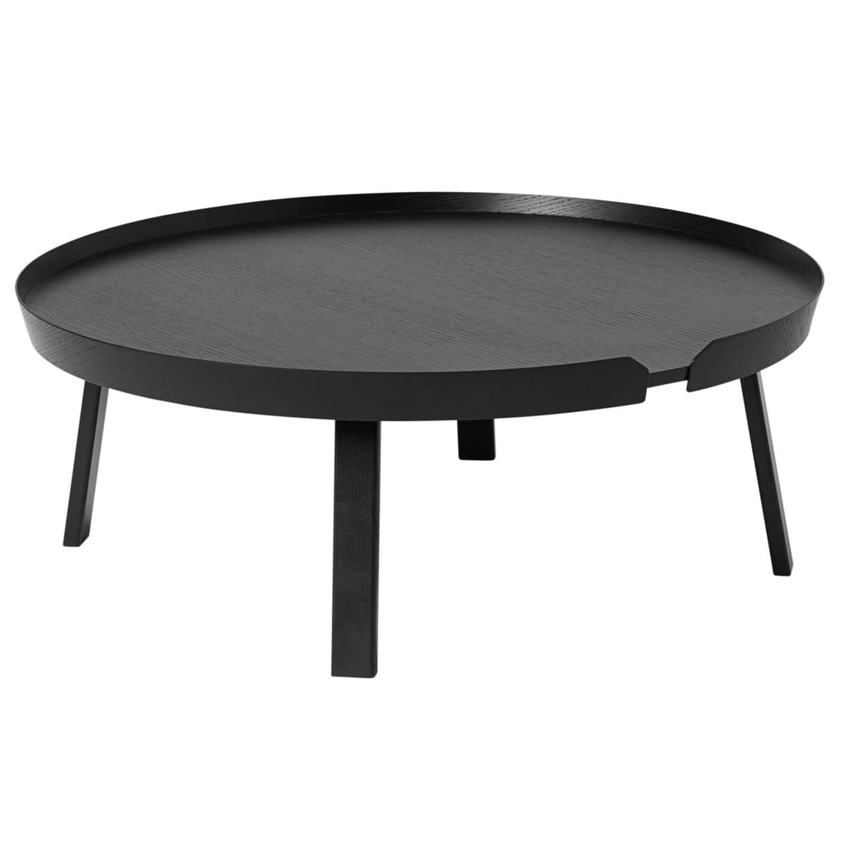 Muuto Around Coffee Salontafel XL 95 Zwart