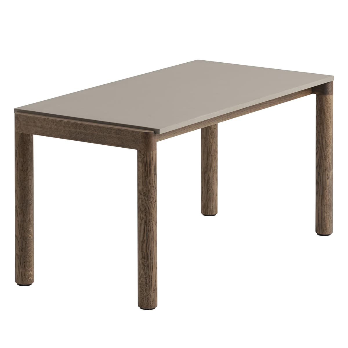 Muuto Couple Salontafel 40x84 Plain Donker Eiken Taupe - afbeelding 1