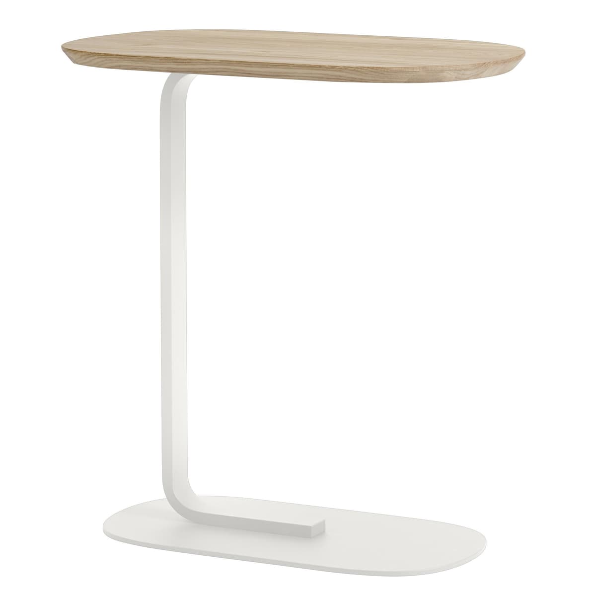 Muuto Relate Bijzettafel 60.5 Oak/Off-white