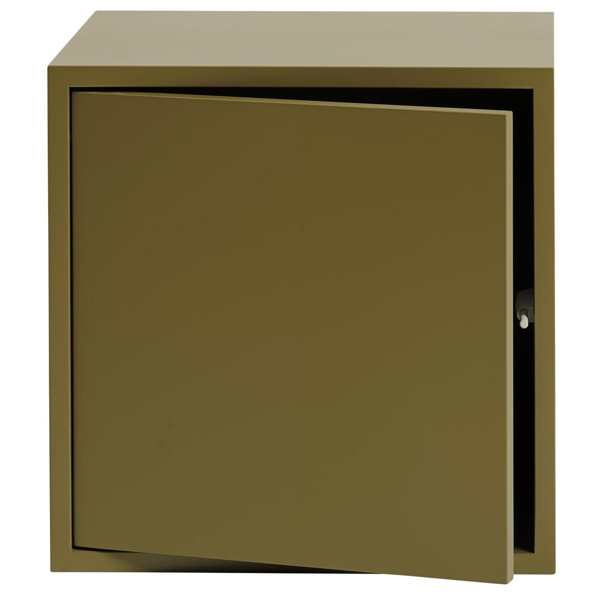 Muuto Stacked 2.0 Kast Met Deur Medium Bruin/groen