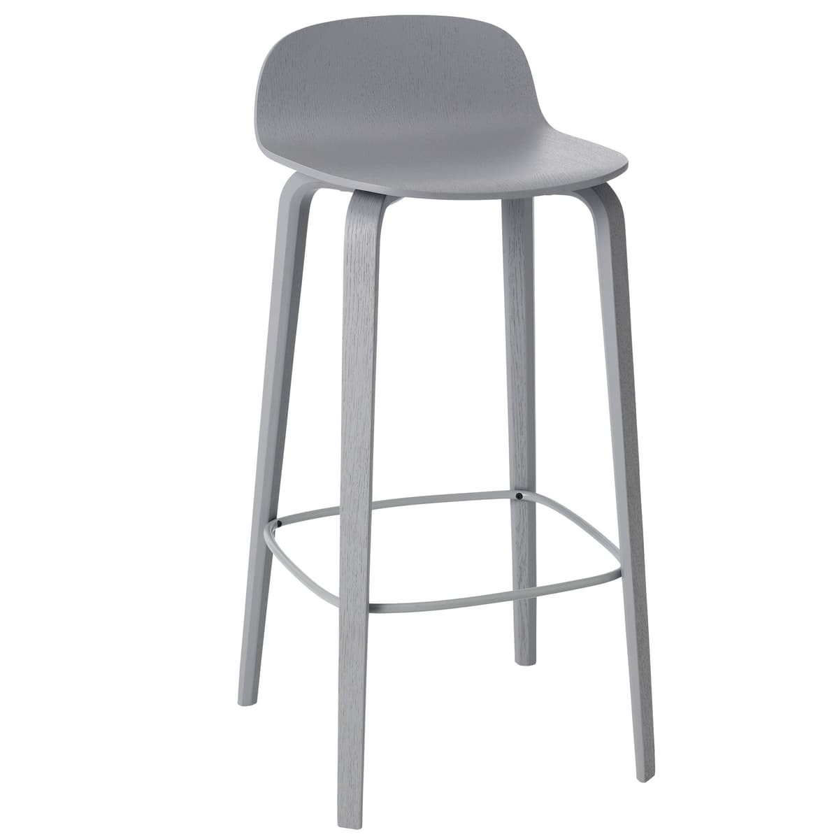 Muuto Visu Barkruk 75cm Grijs