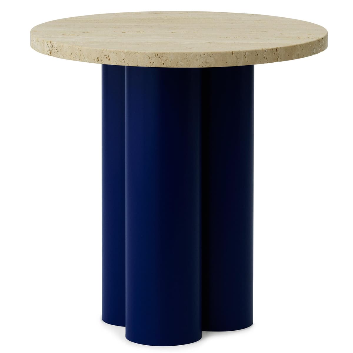 Normann Copenhagen Dit Bijzettafel Bright Blue Travertine Light - afbeelding 1