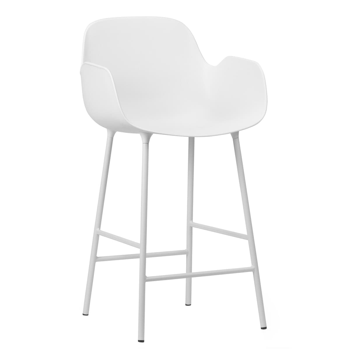 Normann Copenhagen Form Armchair Barkruk 65cm Wit