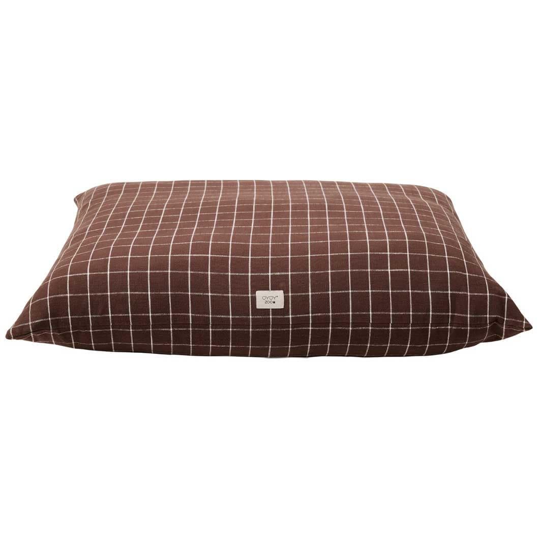 OYOY Kyoto Hondenkussen Large 75x94 Choco