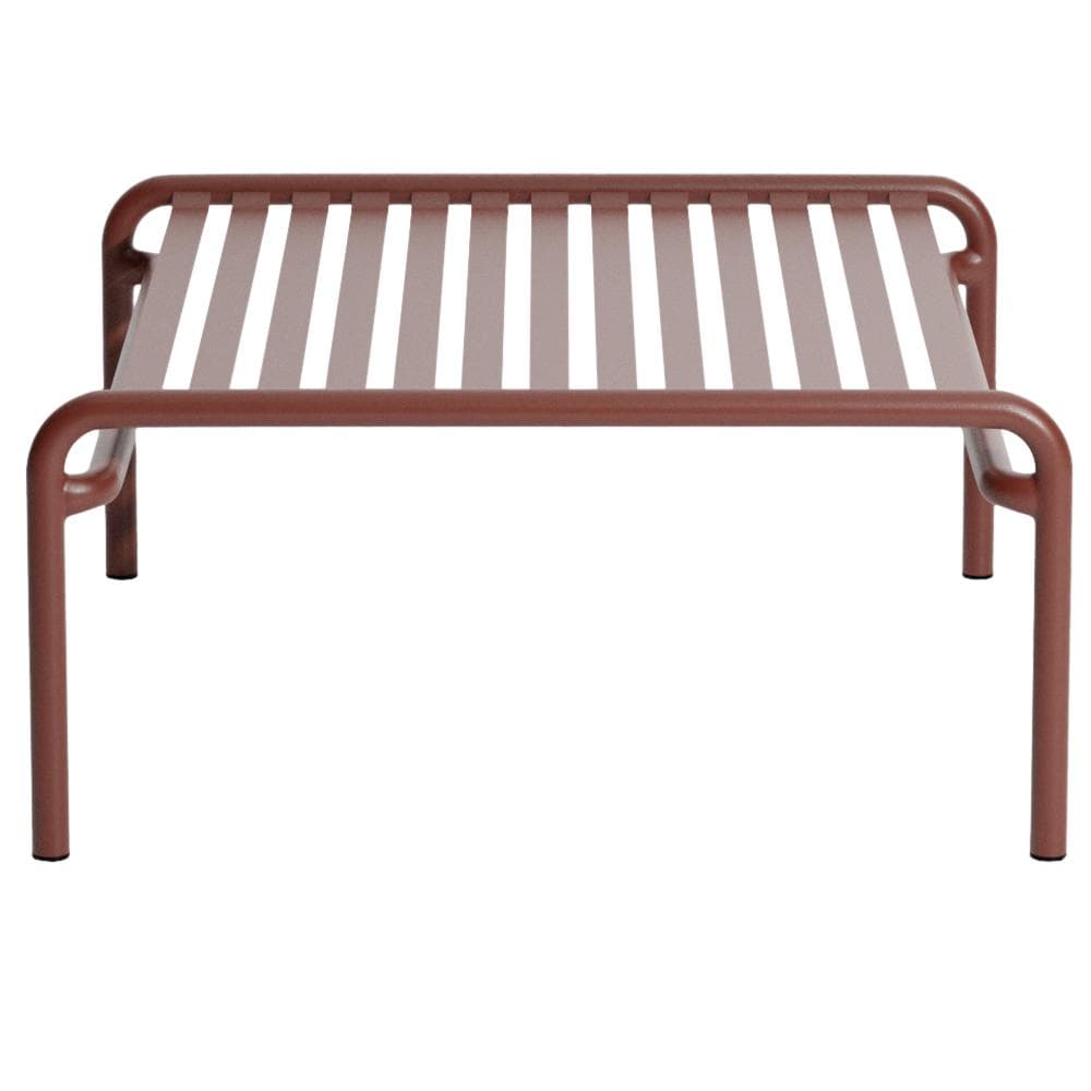 Petite Friture Week-end Salontafel Buiten 60x69 Brown Red - afbeelding 1